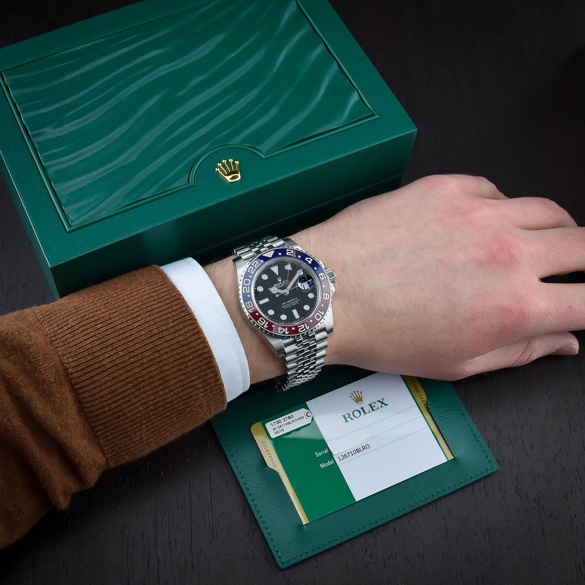 GMT-Master II Pepsi 126710BLRO - Gents Watch - 2019