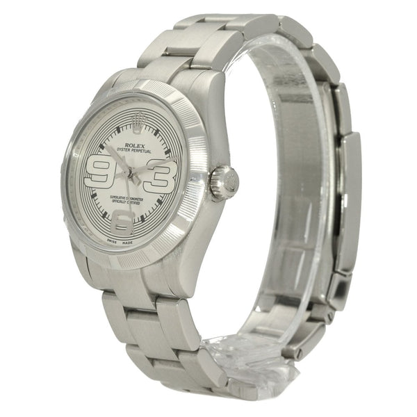Oyster Perpetual 177210 - Midsize Watch - Silver Dial - 2008