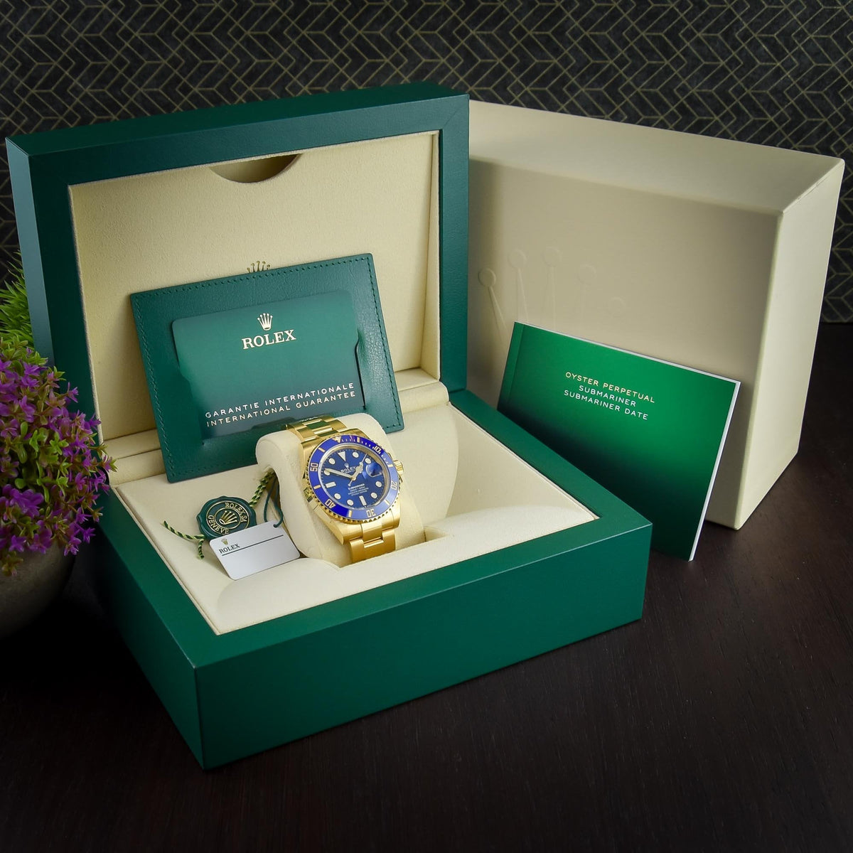 Submariner 126618LB - Gents Gold Watch - Blue Dial - 2021
