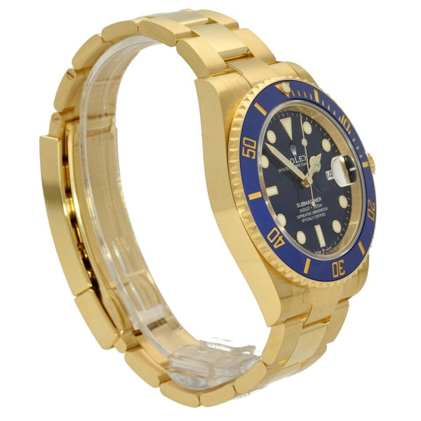 Submariner 126618LB - Gents Gold Watch - Blue Dial - 2021