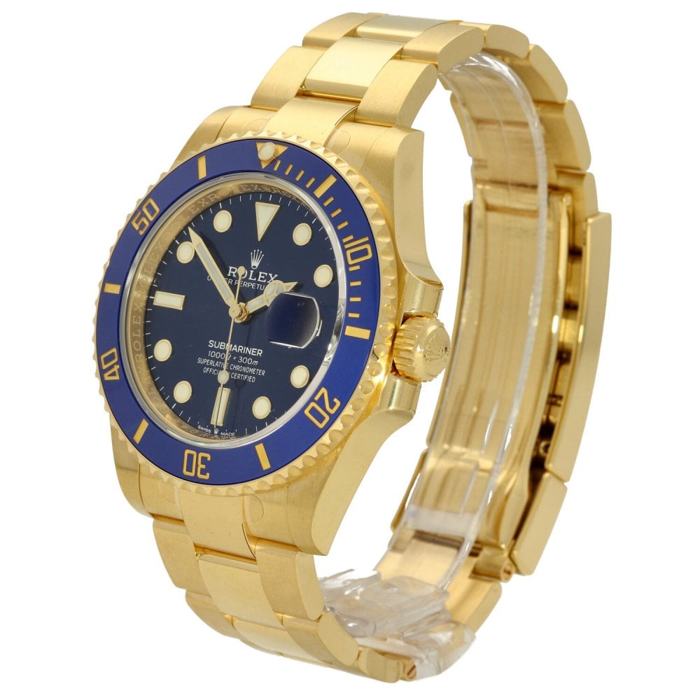 Submariner 126618LB - Gents Gold Watch - Blue Dial - 2021