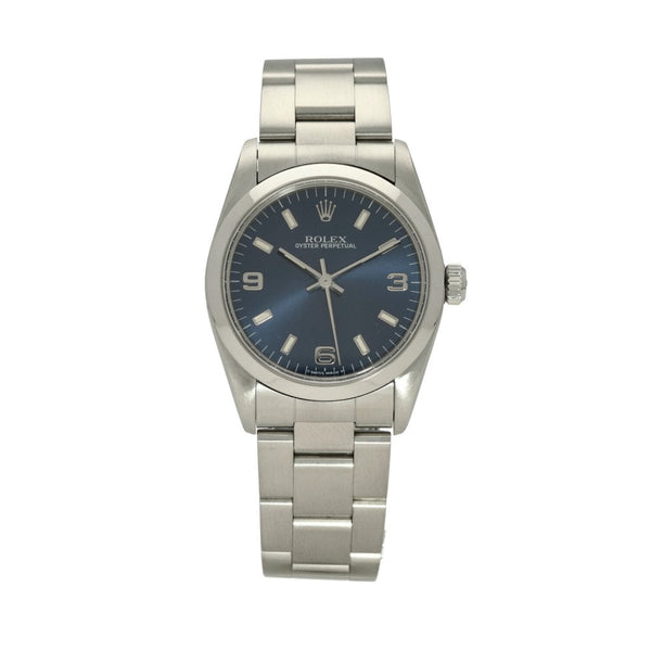 Oyster Perpetual 67480 - Midsize Watch - Blue Dial - 1999