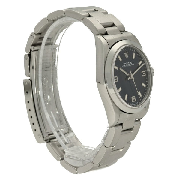 Oyster Perpetual 67480 - Midsize Watch - Blue Dial - 1999