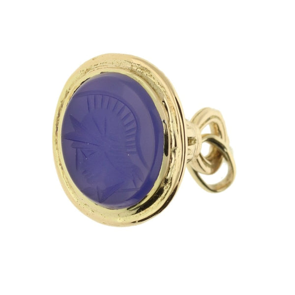 9ct Yellow Gold Centurian Head Seal Charm