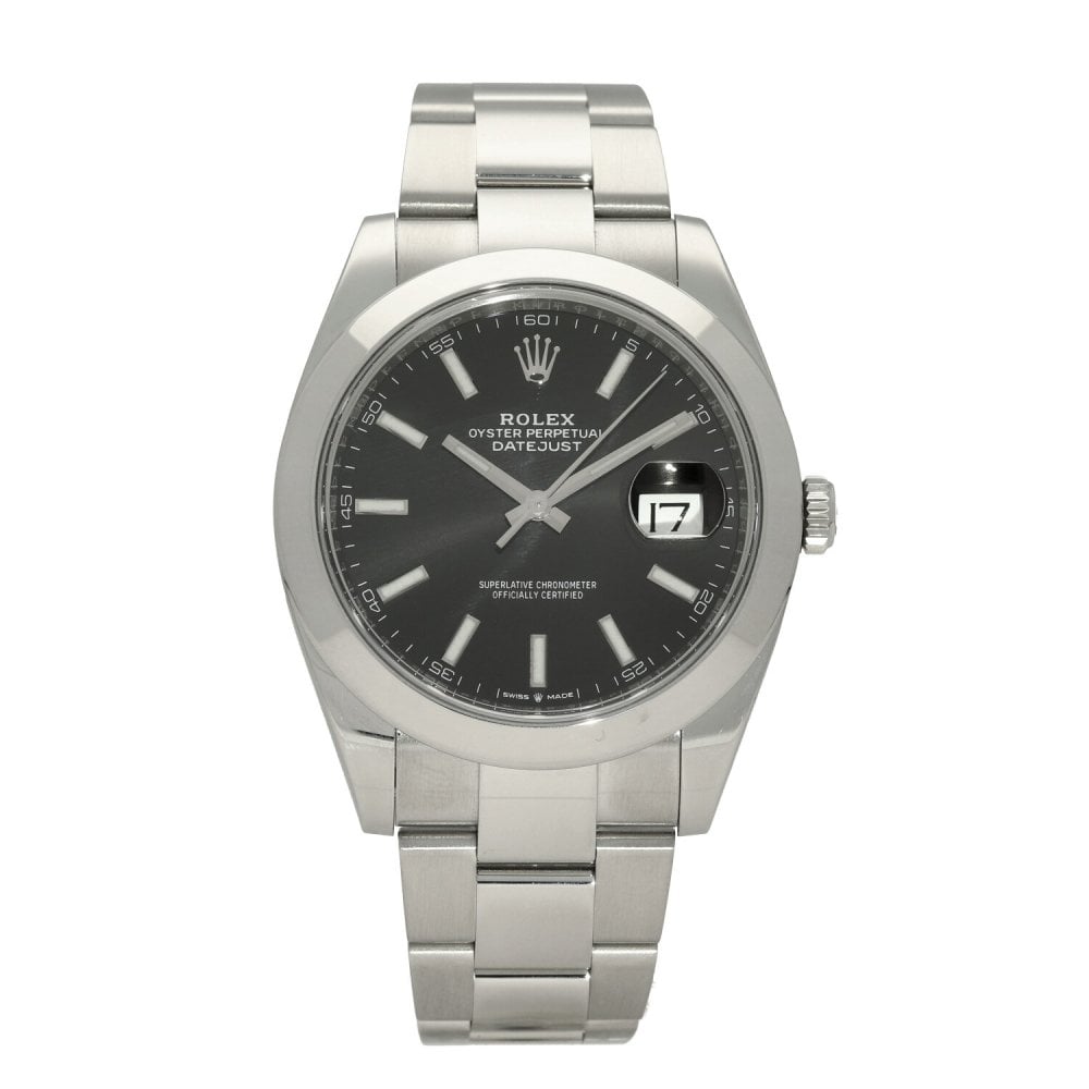 Datejust 41 126300 - Gents Watch - Black Dial - 2019