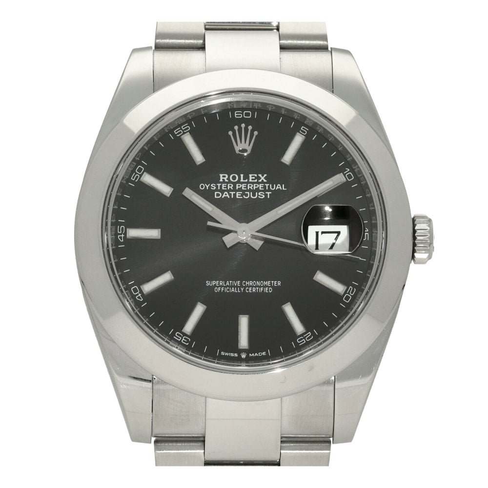 Datejust 41 126300 - Gents Watch - Black Dial - 2019