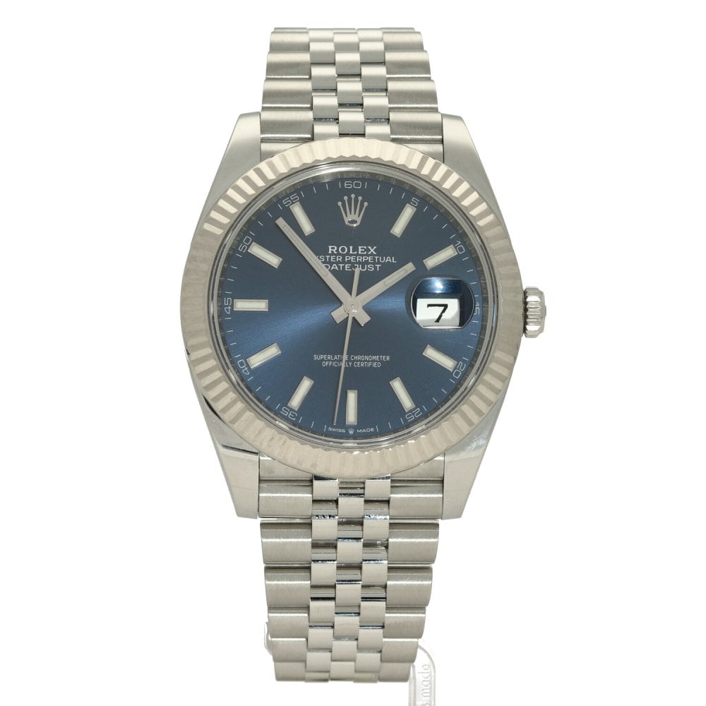 Datejust 41 126334 - Gents Watch - Blue Dial - 2021