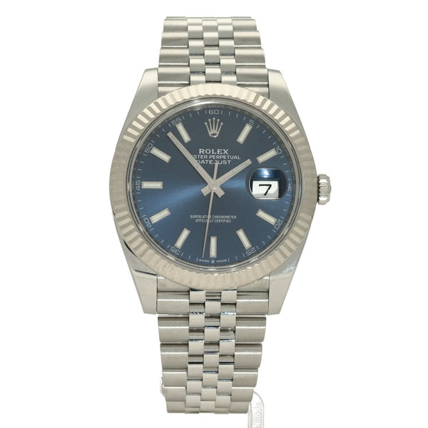 Datejust 41 126334 - Gents Watch - Blue Dial - 2021