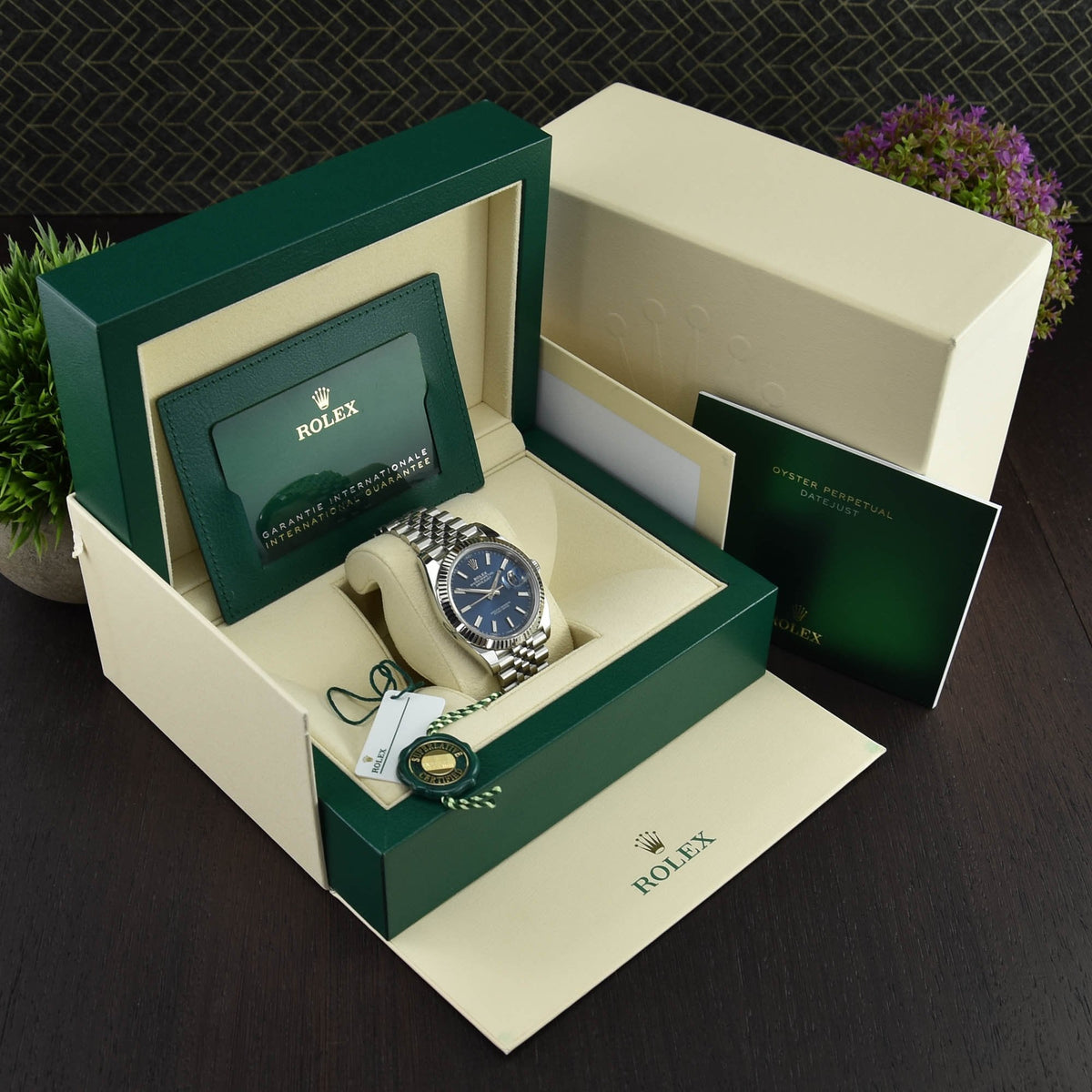 Datejust 41 126334 - Gents Watch - Blue Dial - 2021