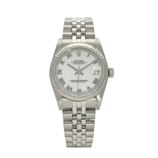 Datejust 68274 - Midsize Watch - White Roman Dial - 1999