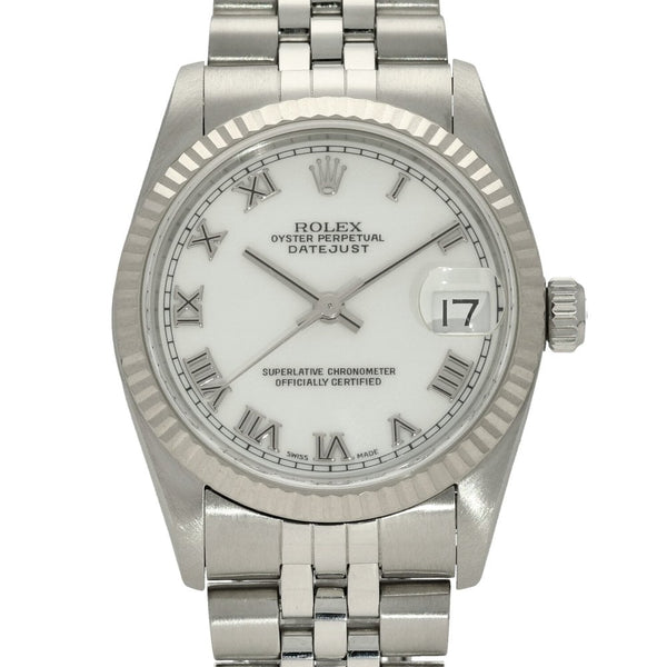 Datejust 68274 - Midsize Watch - White Roman Dial - 1999