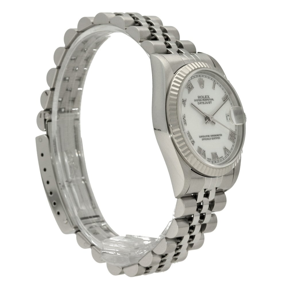 Datejust 68274 - Midsize Watch - White Roman Dial - 1999