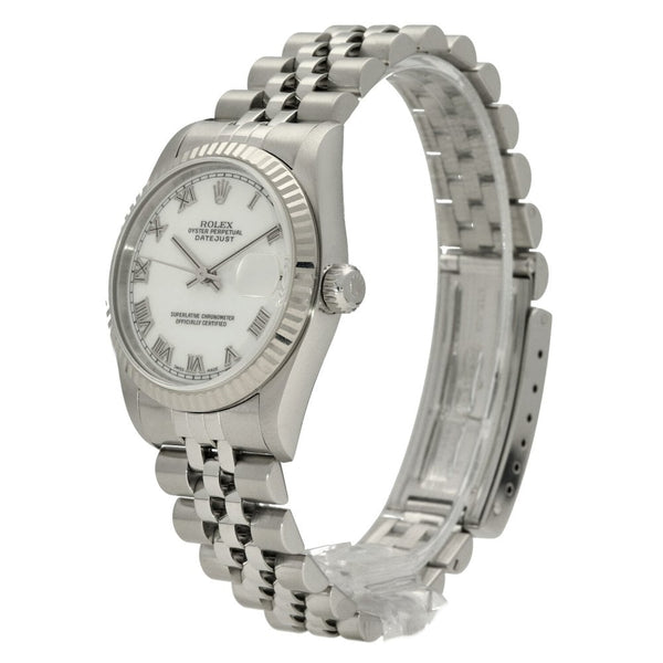 Datejust 68274 - Midsize Watch - White Roman Dial - 1999