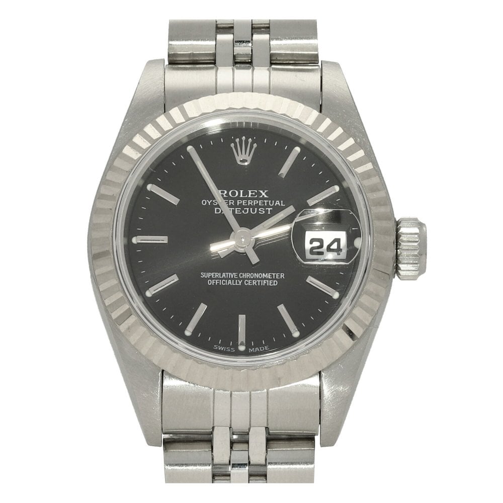 Datejust 69174 - Black Baton Dial - 1994