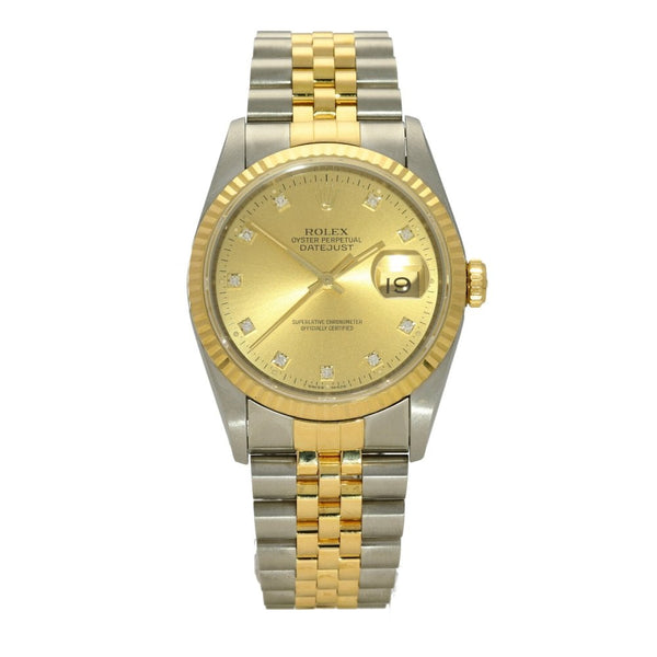 Datejust 16233 - Gents Watch - Diamond Dial - 1993