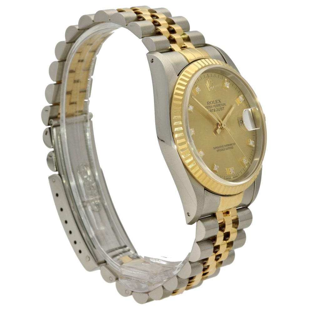 Datejust 16233 - Gents Watch - Diamond Dial - 1993