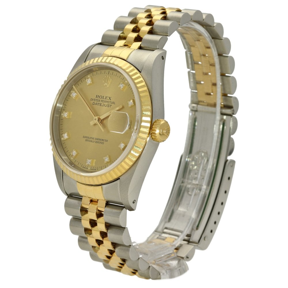 Datejust 16233 - Gents Watch - Diamond Dial - 1993