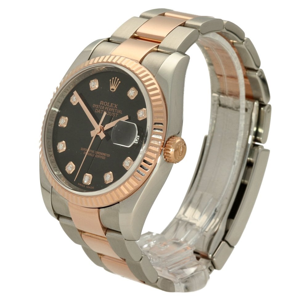 Datejust 116231 - Gents Watch - Diamond Dial - 2013