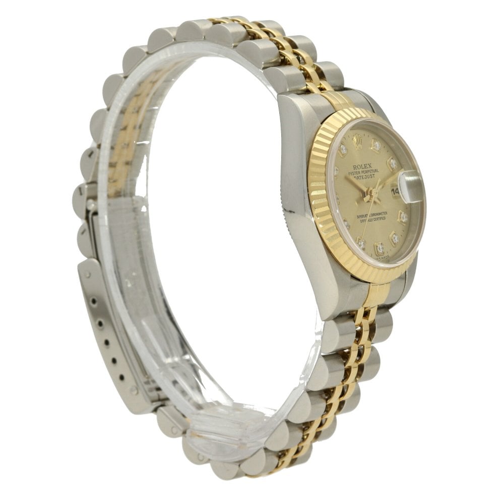 Datejust 69173 - Ladies Watch - Gold Dial - 1997