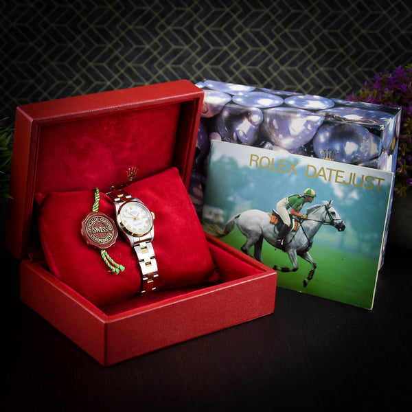 Datejust 69163 - Ladies Watch - White Roman Dial - 1996
