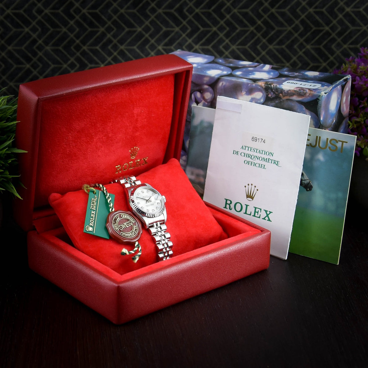 Datejust 69174 - Ladies Watch - Diamond Dial - 1997