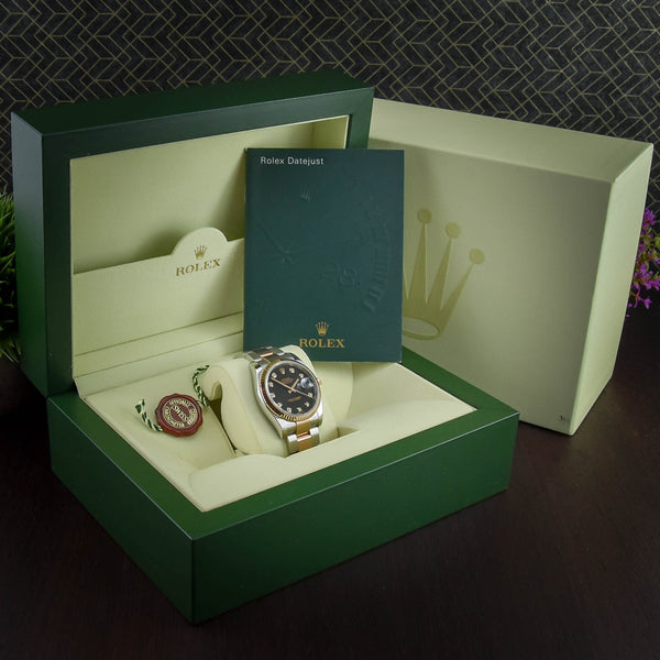 Datejust 116231 - Gents Watch - Diamond Dial - 2013