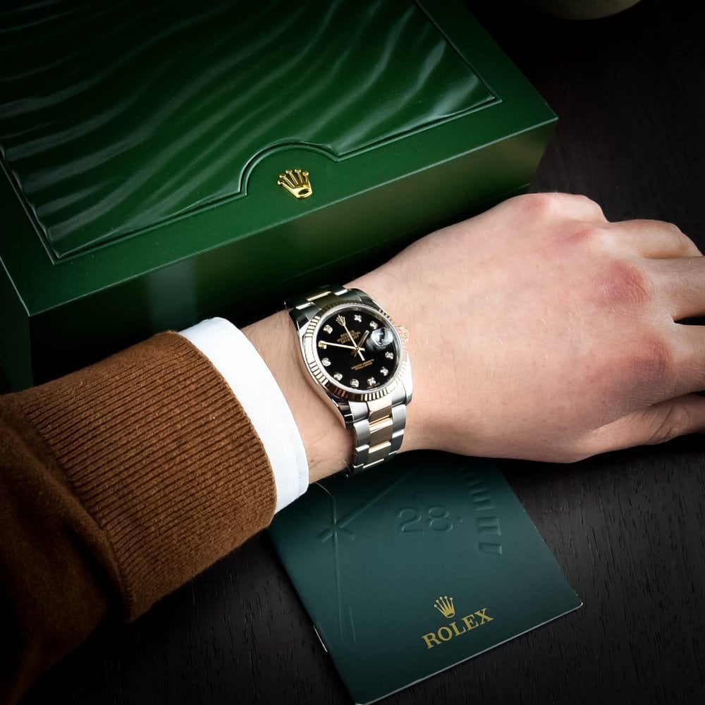 Datejust 116231 - Gents Watch - Diamond Dial - 2013