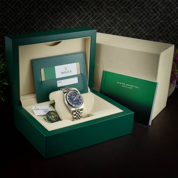 Datejust 116234 - Gents Watch - Blue Dial - 2018
