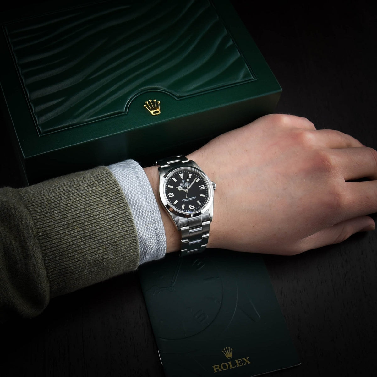 Explorer 114270 - Gents Watch - Black Dial - 2009