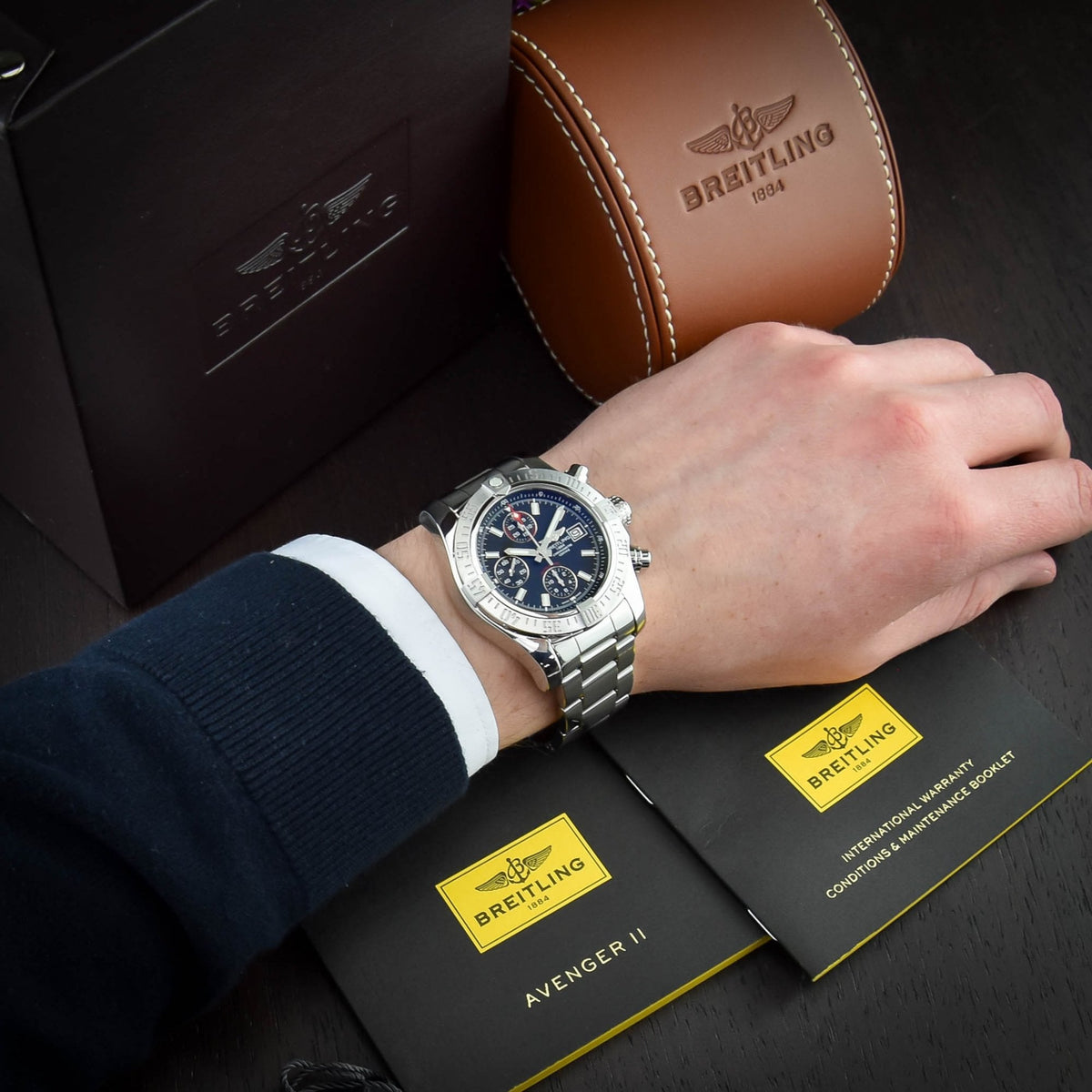 Avenger II A1338111 - Gents Watch - Black Dial - 2016
