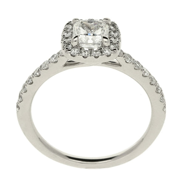 Ladies GIA Certified 1.15ct Diamond Platinum Ring - 4.5g