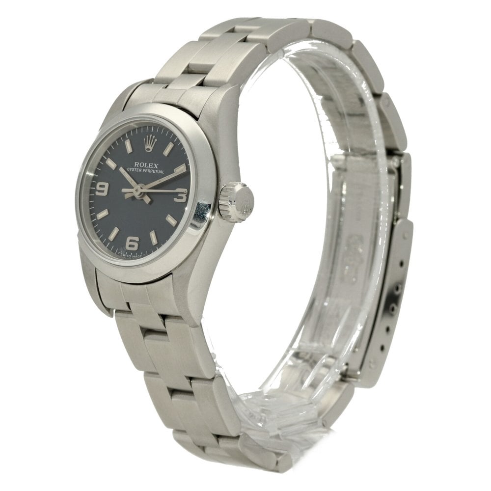 Oyster Perpetual 67180 - Ladies Watch - Blue Dial - 1995
