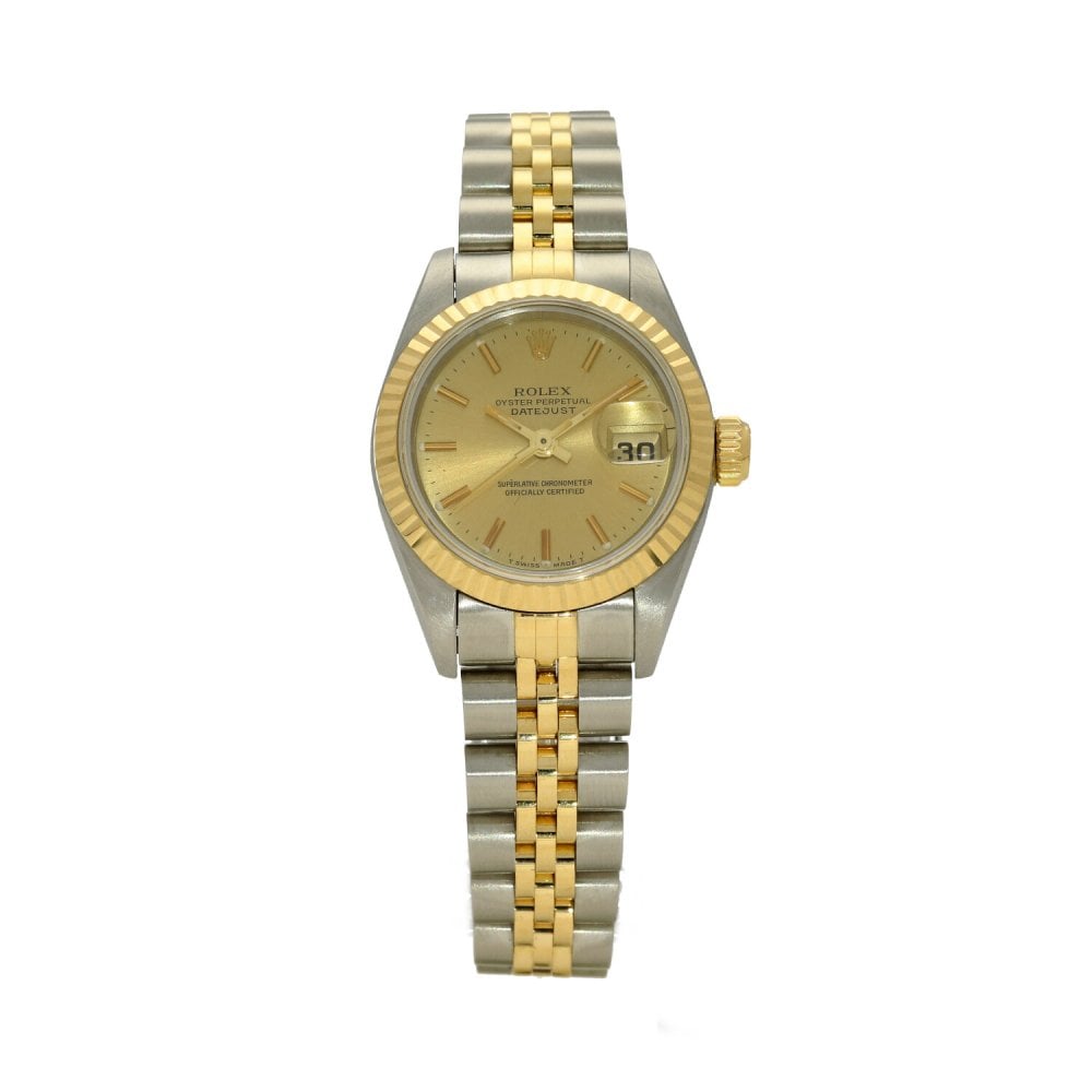 Datejust 69173 - Ladies Watch - Gold Dial - 1995