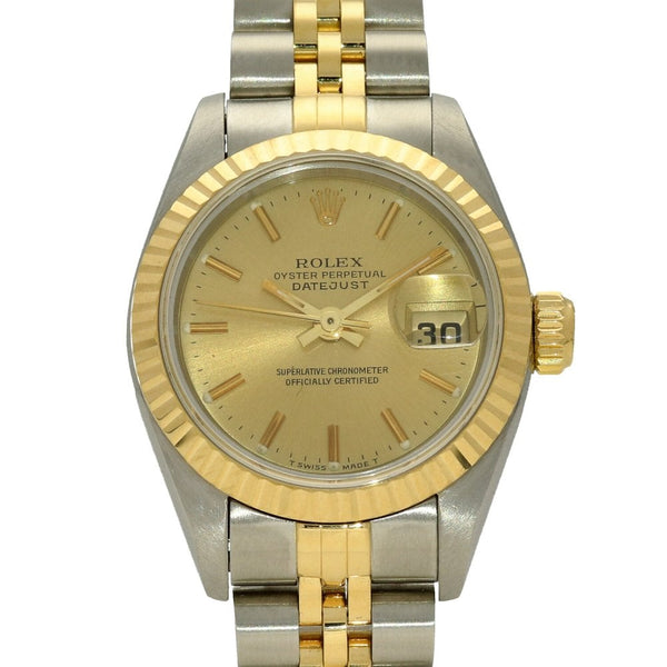 Datejust 69173 - Ladies Watch - Gold Dial - 1995