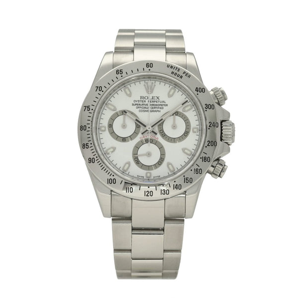 Daytona 116520 - Gents Watch - White Dial - 2008