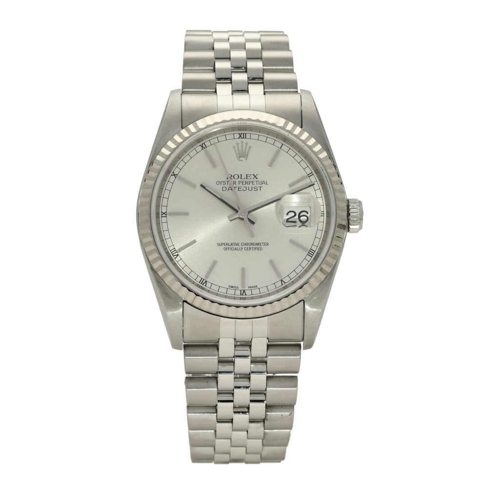 Datejust 16234 - Gents Watch - Silver Dial - 36mm - 2006