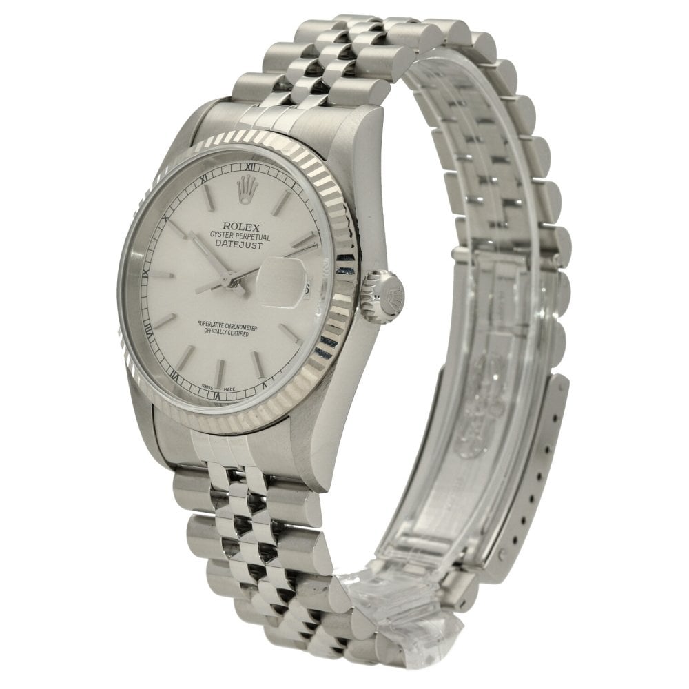 Datejust 16234 - Gents Watch - Silver Dial - 36mm - 2006