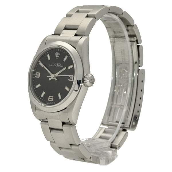 Oyster Perpetual 77080 - Black Dial - 31mm - 2000
