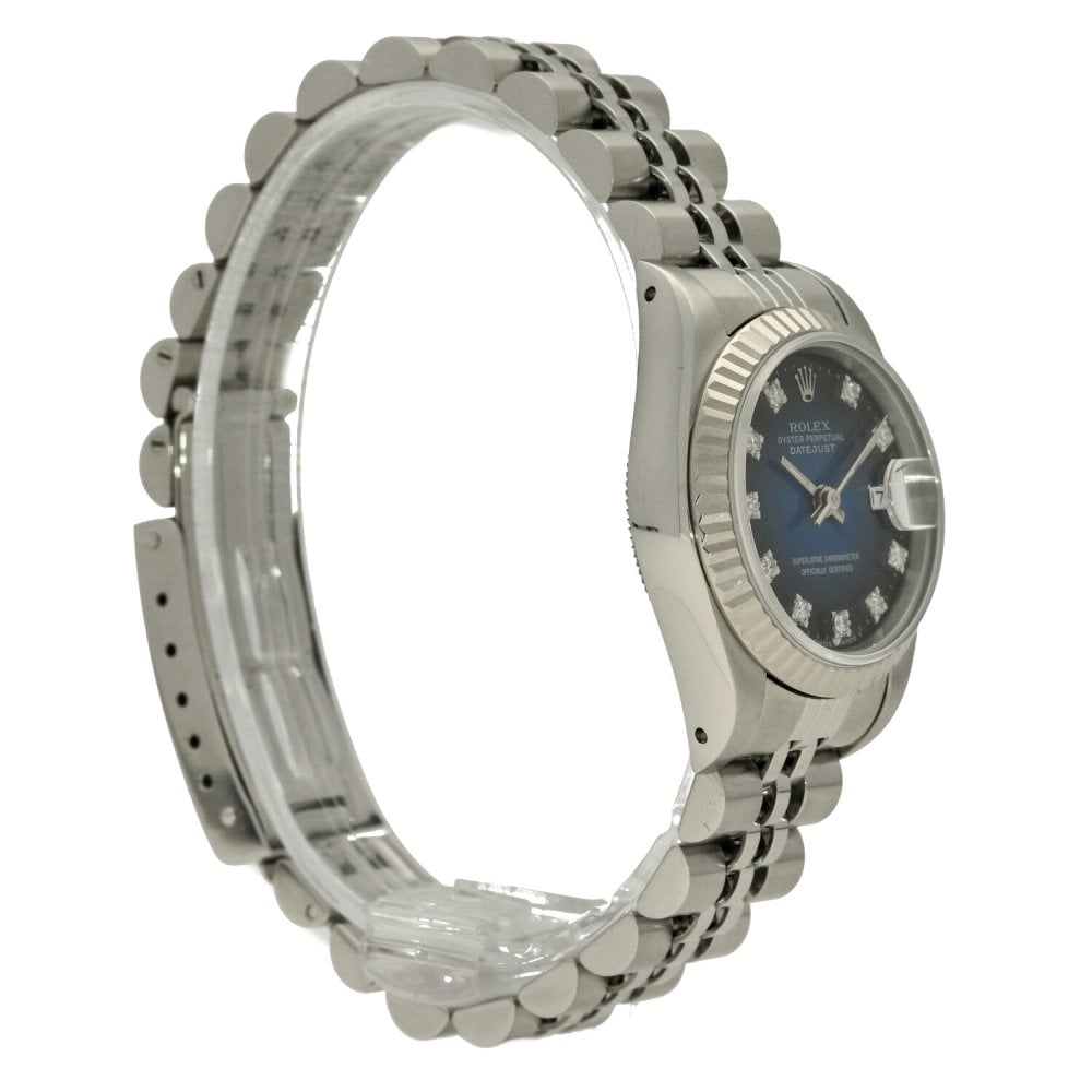 Datejust 69174 - Ladies Watch - Blue Diamond Dial - 1993