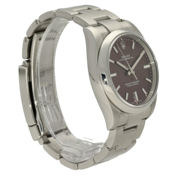 Oyster Perpetual - 114200 - Red Grape Dial - 2015