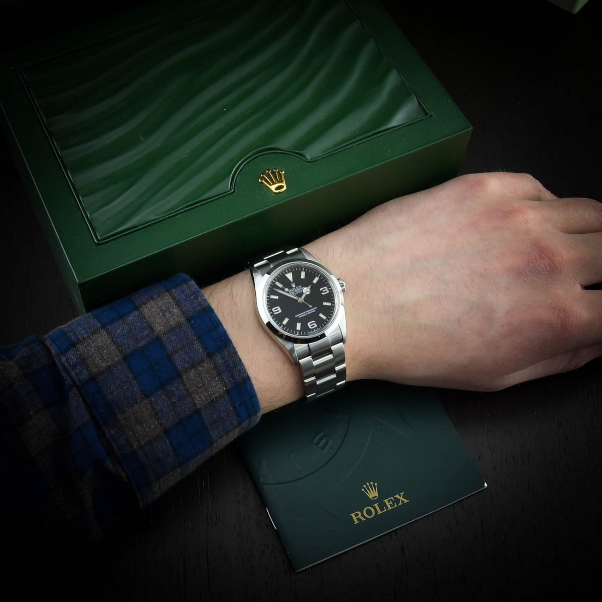 Explorer 114270 - Gents Watch - Black Dial - 2003