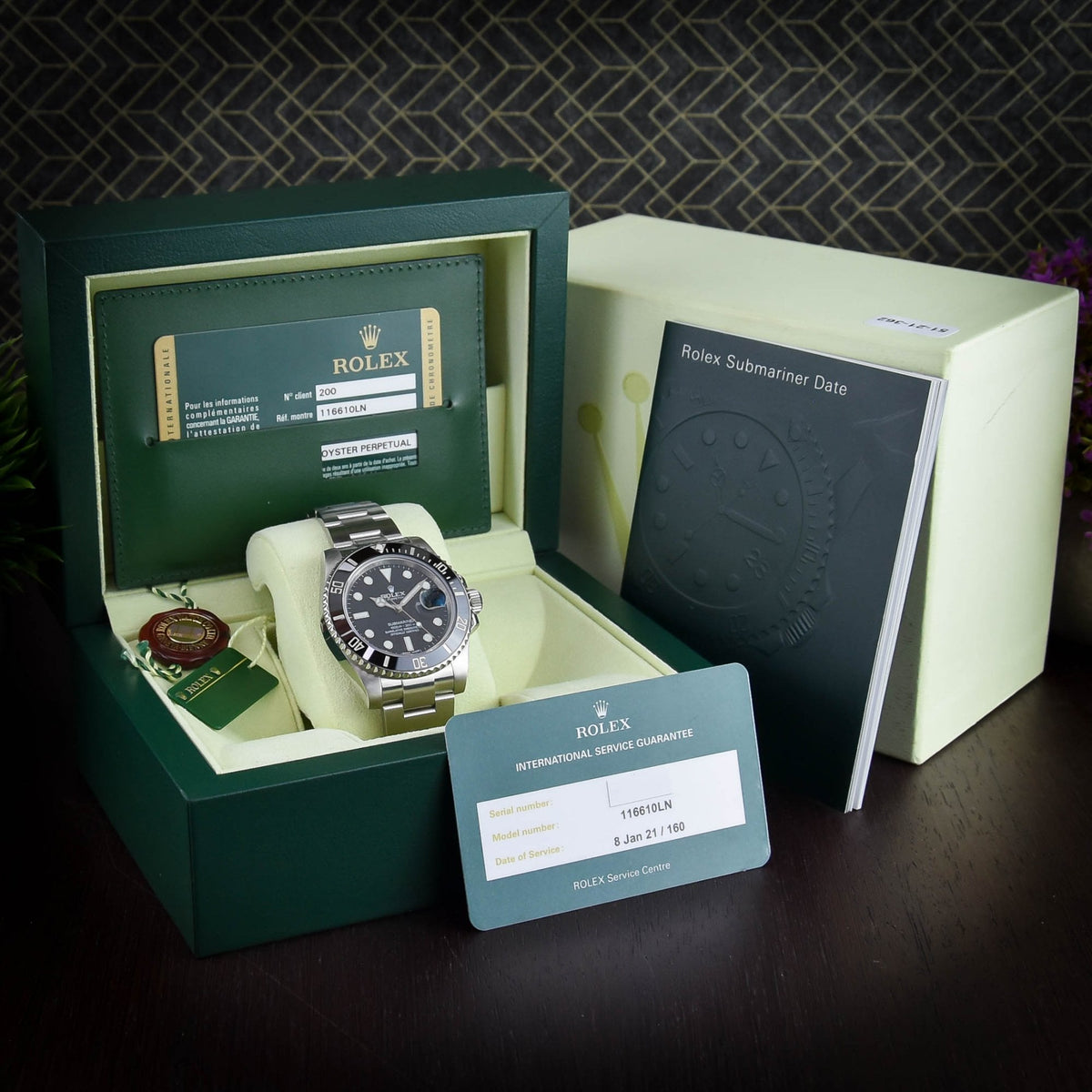 Submariner 116610LN - Gents Watch - Black Dial - 2014