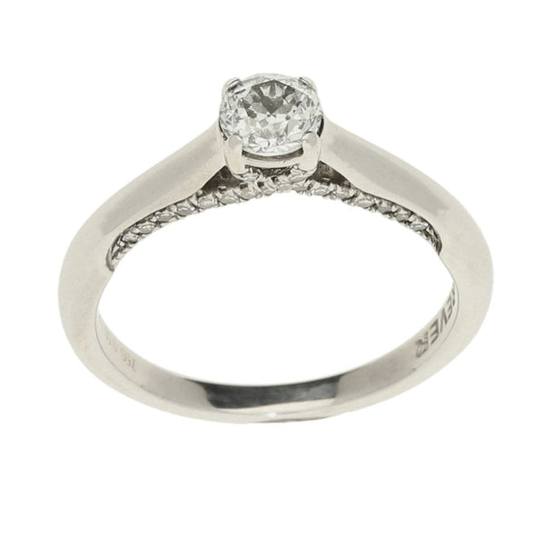 Ladies 18ct White Gold Diamond Engagement Ring - 0.50ct