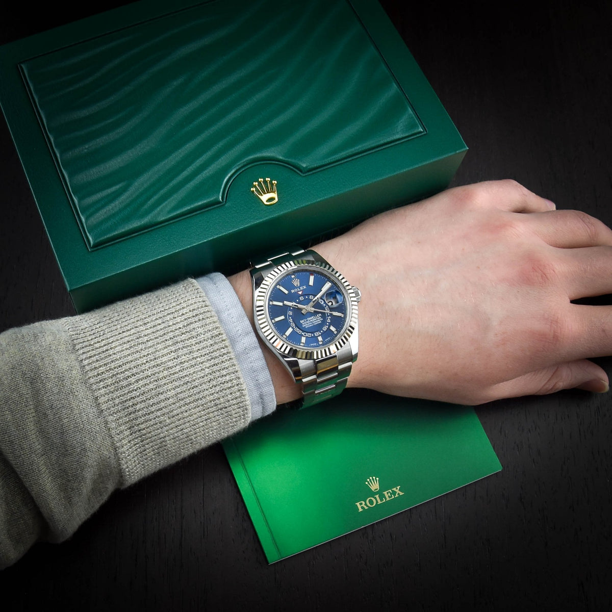 Sky-Dweller 326934 - Gents Watch - Blue Dial - 2021