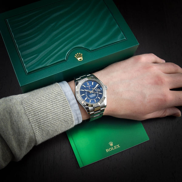 Sky-Dweller 326934 - Gents Watch - Blue Dial - 2021