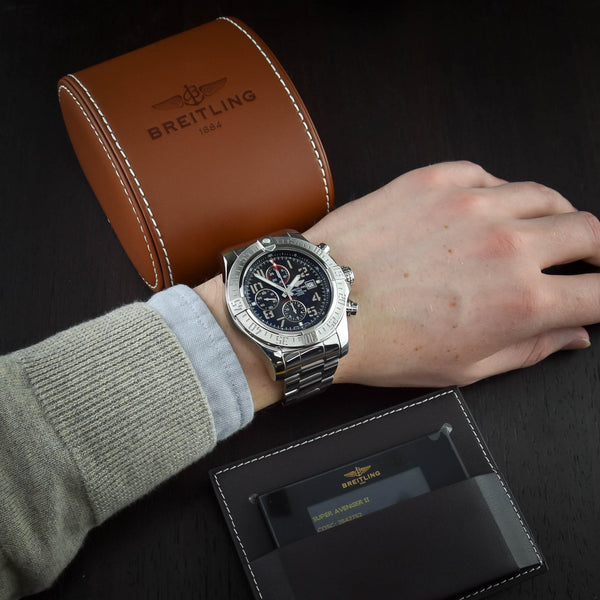 Breitling Super Avenger A1337111 - Black Dial - 2017