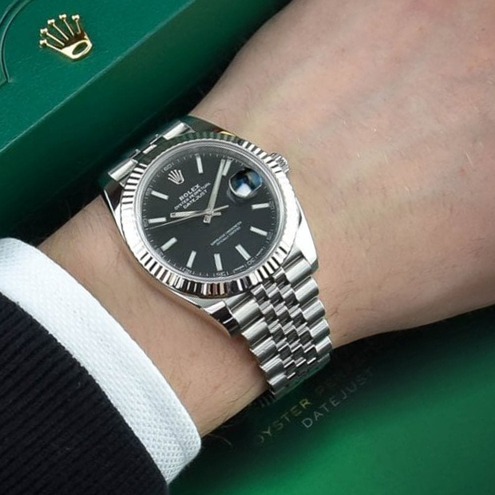 Datejust 41 126334 - Gents Watch - Black Dial - 2019