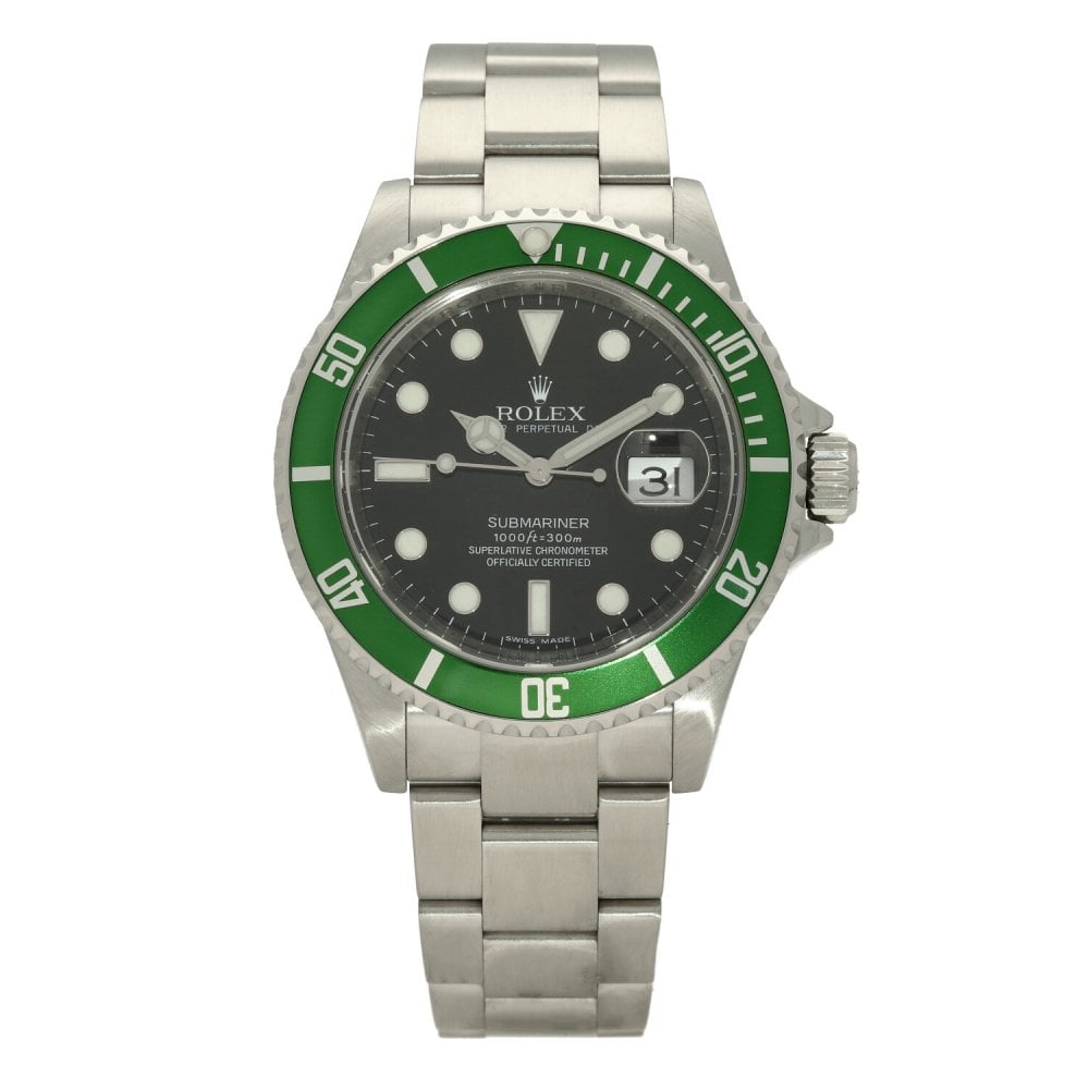Submariner 16610LV - Green Dial - Gents Watch - 2009