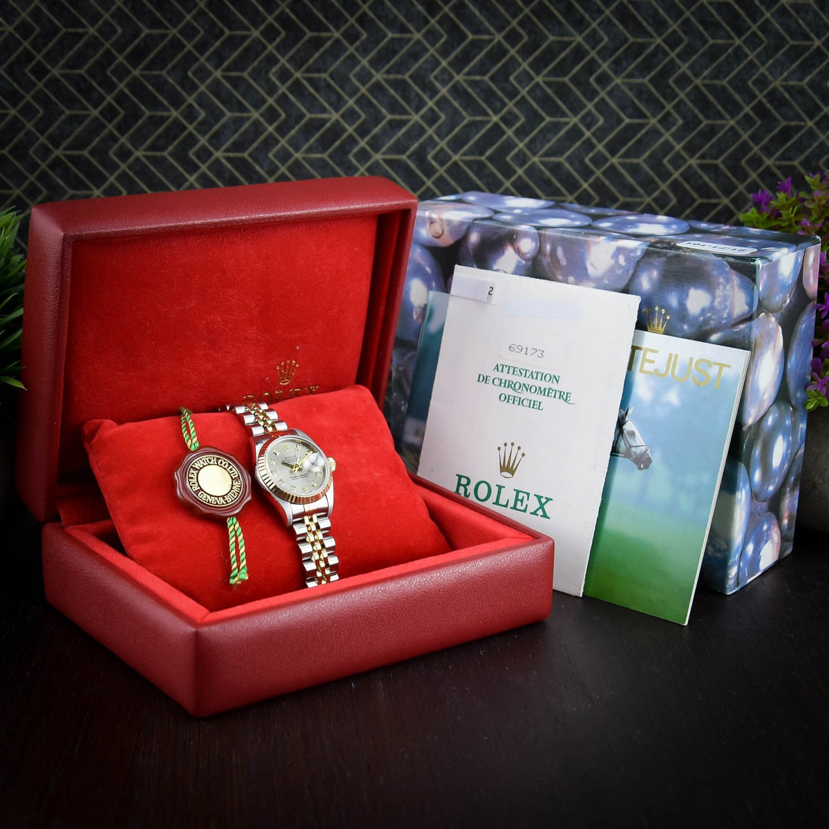 Datejust 69173 - Ladies Watch - Silver Jubilee Dial - 1995