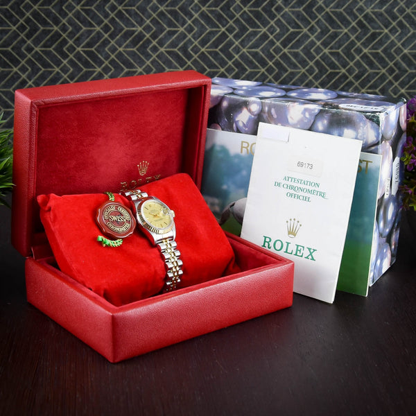 Datejust 69173 - Ladies Watch - Champagne Dial - 1997